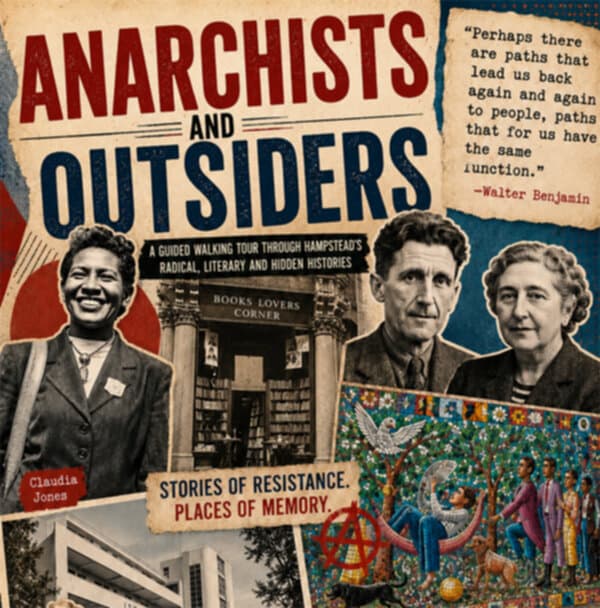 Anarchists and Outsiders a walk through Hampstead history